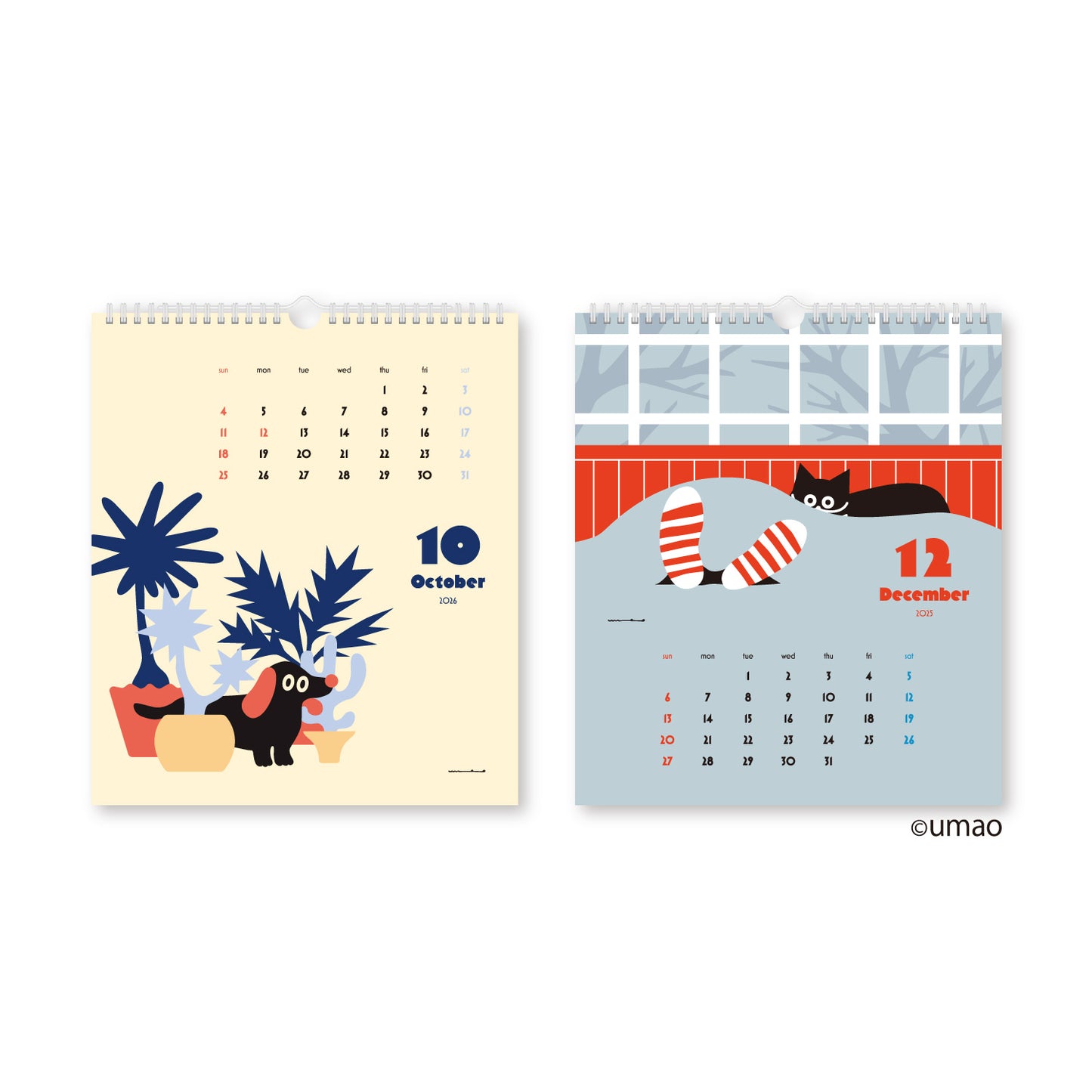 カレンダー 壁掛け 2026