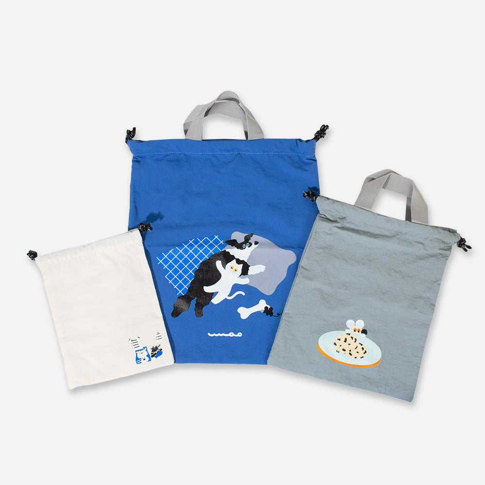 お出かけ巾着セット life